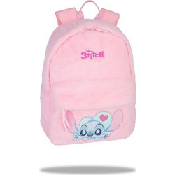 COOLPACK DISNEY FLUFFY ΣΑΚΙΔΙΟ ΠΛΑΤΗΣ 16" STITCH ΡΟΖ F151004