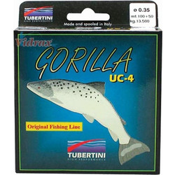 Πετονιά Tubertini Gorilla Καφέ Χρώμα 150m