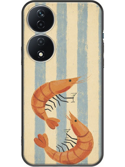 Θήκη Salt & Stripe Collection - The Tide Honor 90 Smart 5G Black TPU (Μαύρη Σιλικόνη)