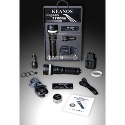 Keanos(R) Aegean Καταδυτικός Φακός 1700lm Premium Edition (V1.0)