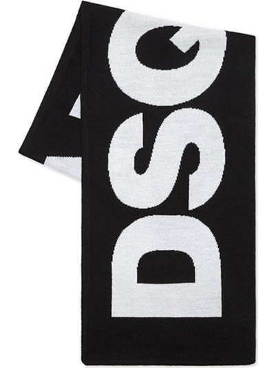 LOGO PRINTED SCARF MEN DSQUARED2