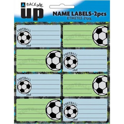BACK ME UP ΕΤΙΚΕΤΑ 2 ΤΕΜΑΧΙΩΝ FOOTBALL CLUB 770-88146