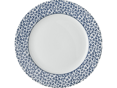 Laura Ashley Πιάτο Φρούτου Πορσελάνης Floris Blue 20cm 178261