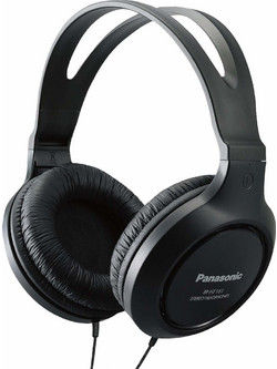 Panasonic RP-HT161 Ενσύρματα Ακουστικά Τηλεόρασης Over Ear Μαύρα