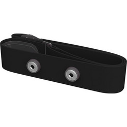 Polar Soft Strap Μαύρο MXXL (Ανταλλακτικό Strap για H9/H10)