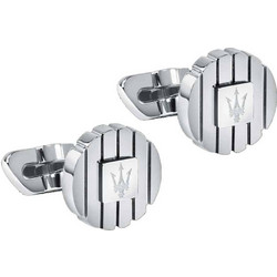 Μανικετόκουμπα Maserati Iconic JM5249JD01 Silver