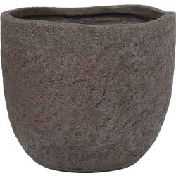 Liberta Solin Κασπώ Καφέ Σκούρο 36.5x36.5x32cm