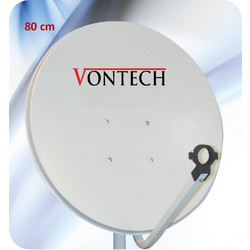 VONTECH Δορυφορικό Κάτοπτρο 80cm