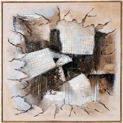 Πίνακας Ζωγραφικής με Κορνίζα 60x60 εκ. Zen Collection 53093