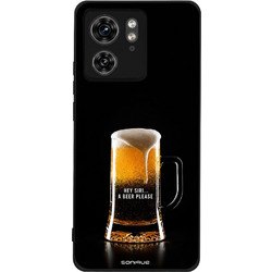 Sonique Men's Edition Θήκη με Σχέδιο «One Beer, Please» (Motorola Edge 40 5G)