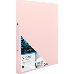 Ντοσιέ με 2 Κρίκους Α4 Baby Pink