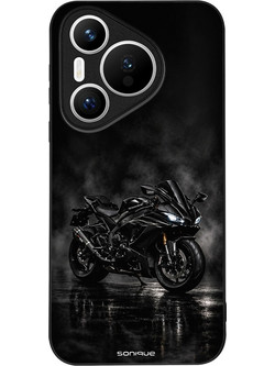Sonique Men's Edition Back Cover με Σχέδιο «Black Ride» (Huawei Pura 70)