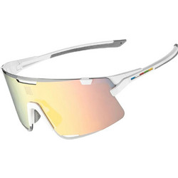 Rockbros SP338 Road To Sky Cycling Glasses With Interchangeable Lenses - Cream 5907769393204 - (14210011003)