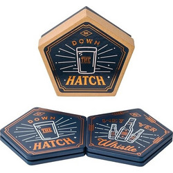 GENTLEMENS COASTER BEER 4 ΤΕΜ. GEN643