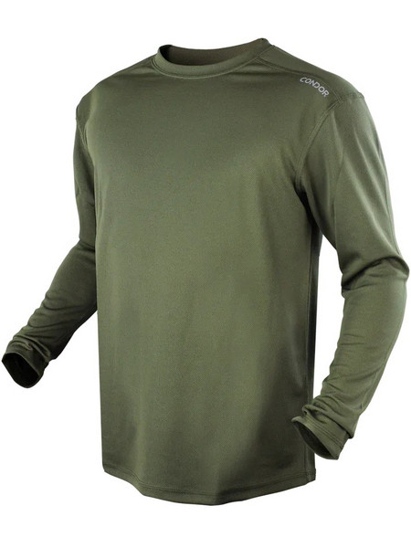 Μπλούζα Προπόνησης Condor Maxfort LS Training Top Olive