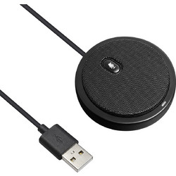 CMTECK επιτραπέζιο μικρόφωνο UM02, omnidirectional, USB, μαύρο