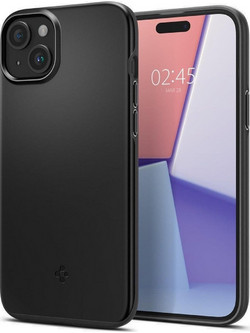 Spigen Thin Fit Back Cover Black (iPhone 15)