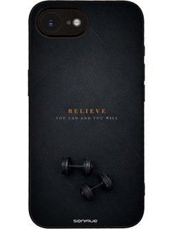 Sonique Men's Edition Θήκη με Σχέδιο «Believe» (iPhone 16e / 17e)