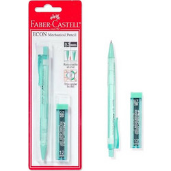 FABER CASTELL ΜΗΧΑΝΙΚΟ ΜΟΛΥΒΙ 0.7 ΜΕ ΜΥΤΕΣ ECON ΜΠΛΕ 134317