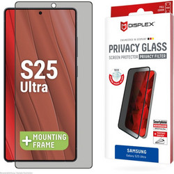 DISPLEX REAL TEMPERED GLASS 3D CURVED SAMSUNG S25 ULTRA PRIVACY
