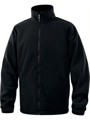 Delta Plus Vernon2 Ανδρική Ζακέτα Fleece Μαύρη