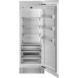 Bertazzoni LRD755UBRPTT Εντοιχιζόμενο Ψυγείο Συντήρηση 494lt Full No Frost Υ212xΠ76.1xΒ61.5cm Λευκό