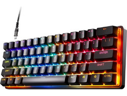 SteelSeries Apex Pro Mini Black Μηχανικό Gaming Πληκτρολόγιο 60% RGB