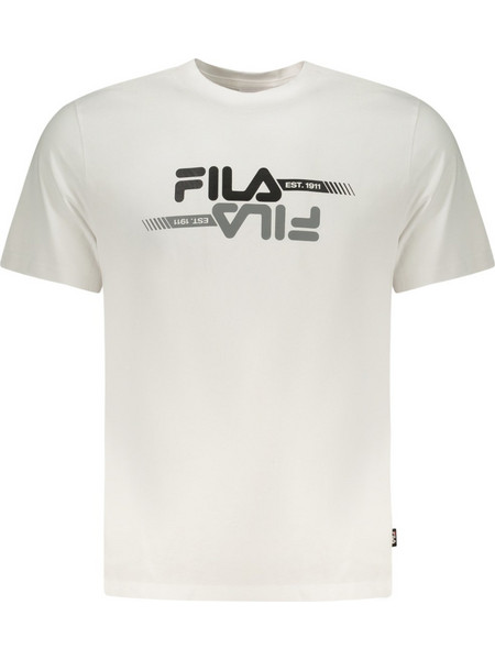 FILA Ανδρικό Κοντομάνικο T-Shirt Manta Λευκό FAM1126