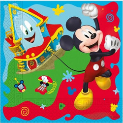 Χαρτοπετσέτες Mickey Rock The House (20 τεμ)