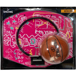 Spalding Graffiti Micro Mini Backboard Ταμπλό Μπασκέτας Δωματίου 29x24cm 79-002Z1