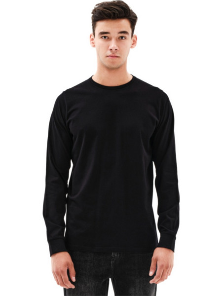 EMERSON ΑΝΔΡΙΚΗ ΜΑΚΡΥΜΑΝΙΚΗ ΜΠΛΟΥΖΑ 232.EM31.300 BLACK COLLECTION ΧΕΙΜΩΝΑΣ 2024