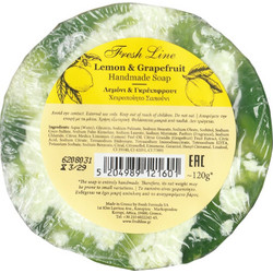 Fresh Line Lemon & Grapefruit Χειροποίητο Σαπούνι 120gr