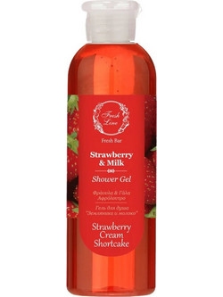Fresh Line Strawberry & Milk Αφρόλουτρο σε Gel 200ml