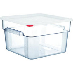 ΔΟΧΕΙΟ ΤΡΟΦΙΜΩΝ 12lt 285x285x210mm 91855 - ARAVEN