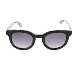 Lanvin SLN722V 0APA Γυναικεία Γυαλιά Ηλίου Τετράγωνα Κοκάλινα Μαύρα με Μαύρο Φακό