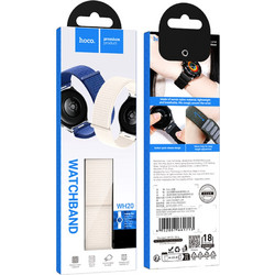Hoco WH20 Λουράκι Υφασμάτινο Beige (Universal 20mm)