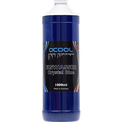 Alphacool Eiswasser Crystal Blue UV-active Ready Mix 1000ml Ψυκτικό Υγρό Μπλε 18543