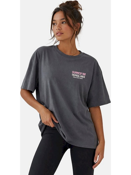 Firefly Γυναικείο T-shirt Summer 98 Γκρι