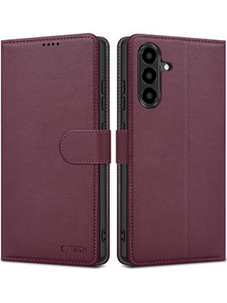 Θήκη Tech Protect Samsung Galaxy A57 5G Wallet - Mulberry