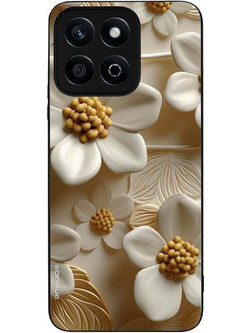 Sonique 3D Flower Series Θήκη (Honor X7c) Λευκό