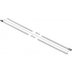 DELOCK DELOCK μεταλλικός σφιγκτήρας καλωδίων 18770, 500x4.6mm, 10τμχ