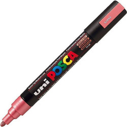 Posca Metallic Red PC-5M Μαρκαδόρος Σχεδίου 2.5mm