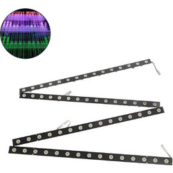 GloboStar 90830 4 x Digital Pixel Addressable Facade Aluminum Bars - 4 x Ψηφιακές Μπάρες Αλουμινίου Πρόσοψης Κτιρίων LED SMD 3535 45W 60LED 60PIXEL SPI/TTL Protocol IC UCS512B 2700lm 120 DC 12V IP67 R