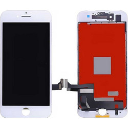 Γνήσια Οθόνη iPhone 7 Plus LCD & Touchscreen - Digitizer Original White Οθόνη & Τζάμι Αφής Λευκή i7Plus