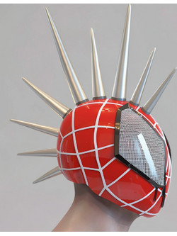 Φιγούρα Cosplay Spider Punk Shell Hobart Brown 3D εκτυπωμένη