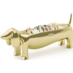 Umbra Dachsie Διακοσμητική Βάση για Δαχτυλίδια Dog, 299245-104 - Brass