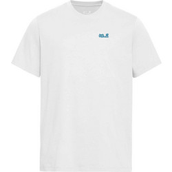 JACK WOLFSKIN Μπλούζα LIVE WILD T WHITE unisex