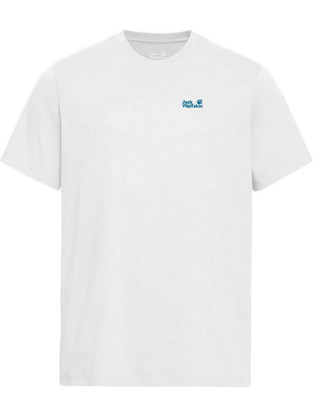 JACK WOLFSKIN Μπλούζα LIVE WILD T WHITE unisex