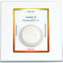 WORK ΕΠΙΤΟΙΧΟ ΧΕΙΡΙΣΤΗΡΙΟ RGB ΓΙΑ LED HOMELED CONTROLLER