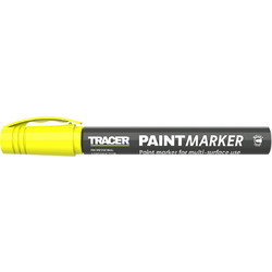 TRACER Μαρκαδόρος ανεξίτηλος βαρέως τύπου κίτρινος APTM1